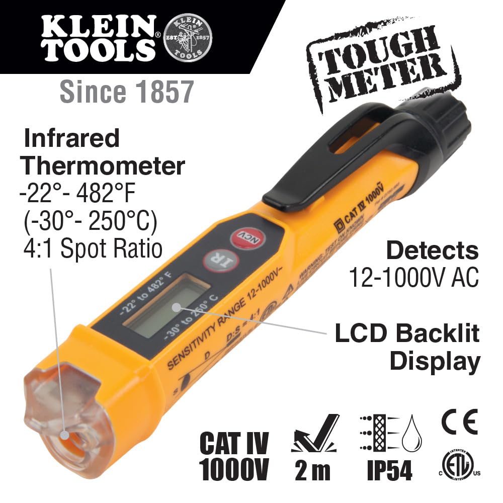 NCV Tester with IR Thermometer: Is the Klein NCVT-4IR a Gimmick or a Genuine Two-for-One?